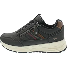 Mustang Schnürschuh Schwarz Herren 46