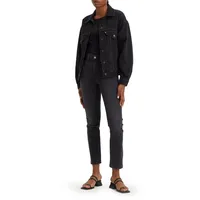 Levi's Damen 724 High Rise Straight Jean, Never Forget,