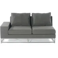 SonnenPartner Unique Loungesofa grau