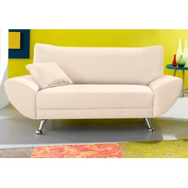 INOSIGN 2-Sitzer »Saltare, elegant und komfortabel, toller Designfuß«, beige