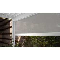 Suns Alvaro Vorhänge für Pavillon Textilene - Matt White