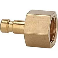 Riegler Nippel für Kupplungen NW 2,7, Messing blank, M5