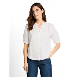 Tom Tailor Bluse mit Muster Weiß 42