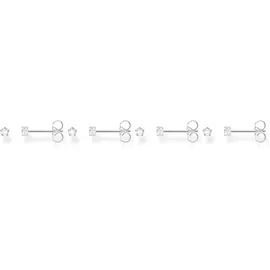 Thomas Sabo Ohrstecker weißer Stein klein Silber 925 H2147-051-14 2,8mm