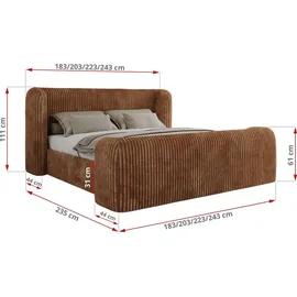 MKS Emora Classic DUO 180 x 200 cm H3 Orange