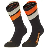 Dynafit Ultra Crew Laufsocken 3er Pack Schwarz/Orange 43-46