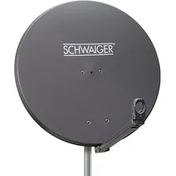 SCHWAIGER Antenne, Alu-Spiegel 88 cm anthrazit