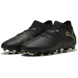 Puma Herren Fussball-Rasenschuhe Future 8 Pro PUMA Black-Fizzy Light-Green Terrain, 48 1⁄2