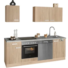 OPTIFIT Küchenzeile 210 cm beige