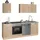 OPTIFIT Küchenzeile 210 cm beige