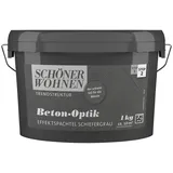 SCHÖNER WOHNEN Trendstruktur Beton-Optik Effektspachtel 1 kg