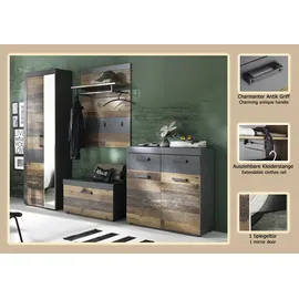 INOSIGN Ilana Garderoben-Set 4 Stk 0 x 0 x 0 grau