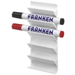 FRANKEN Tafelschreiber-Halter weiß Z1986 für 6 Stk.