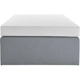 Westfalia Schlafkomfort Boxspringbett, mit integrierter Schublade, frei im Raum stellbar grau