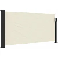 vidaXL Seitenmarkise 100 x 300 cm Beige Polyester