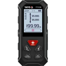 Yato Bidirektionaler Laserentfernungsmesser 2 × 100 m