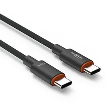 Ansmann USB-C 0,6 m Anthrazit