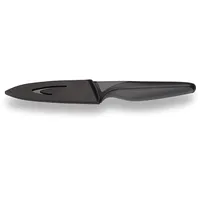 Echtwerk Edelstahl Schälmesser 9 cm Schwarz
