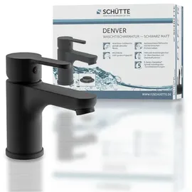 Schütte Denver Einhandmischer Schwarz matt