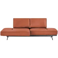 KOINOR Liegensofa  Phoenix ¦ orange ¦ Maße (cm): B: 240 H: 87 T: 132