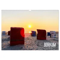 Calvendo Borkum - Wo die Zeit still steht. (Wandkalender