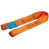 Braun Slackstar 05041RS Slackline Fixpunktbefestigung flexitube, Bruchkraft 3000 kg, orange