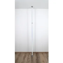 Wenko Garderobenständer Herkules Teleskopstange Silber