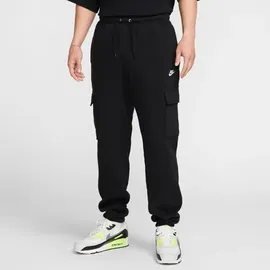 Nike Club Fleece Cargohose Herren 010 - black/black/white M