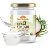 Bio Kokosöl 500ml Nativ. Kaltgepresst und Rein. Kokosöl bio kaltgepresst Herk...