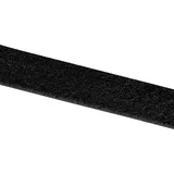 VELCRO® E00102033013025 Klettband zum Aufkleben Flauschteil (L x B) 25000 mm x 20 mm Schwarz 25 m
