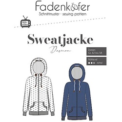 Fadenkäfer Schnitt "Sweatjacke für Damen"