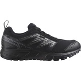 Salomon Wander Gore-Tex Herren Trail Running Wasserdichte Schuhe, Outdoor-bereit, Komfort durch Dämpfung, Sicherer Fußhalt, Black, 46