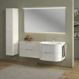 Sanipa 3way Hochschrank 30 x 170 x 34,5 cm Anthrazit-Glanz MDF/Spanplatte