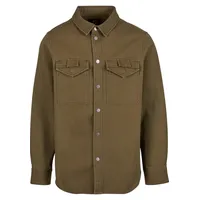 Brandit Textil Brandit Heavy Twill Shirt oliv, Größe XXL