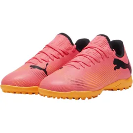 Puma Future 7 Play TT Jr. sunset glow/puma black/sun stream 37