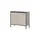 xonox Kommode Tron 92 x 83 x 38 cm Kaschmirgrau Nachbildung / Schwarz
