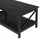 Beliani Foster Schwarz MDF 100 x 45 x 55 cm