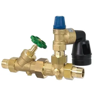 BWG Frankonia Sicherheitsgruppe für geschl. Warmwasserbereiter - Sicherheitsventil 3/4'' x 1'' / 6 bar