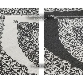 ELLE DECORATION Meekly Wendeteppich 80 x 150 cm Schwarz
