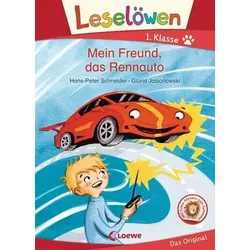 LOEWE VERLAG 978-3-7432-0673-1 Leselöwen 1. Klasse - Mein Freund, das Rennauto