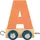 Small Foot Company Buchstabenzug Polar A (12571)