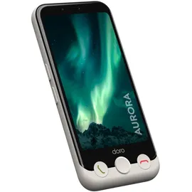 Doro Aurora A10 64 GB Graphit inkl. Schutzglas + Wallet Case