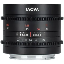 Laowa 9 mm T2,9 Zero-D Cine Micro Four Thirds