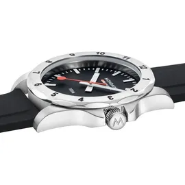 Mondaine MSN.42120.RB Herren-Armbanduhr Numeri Quarz Schwarz 42 mm