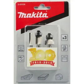 Makita D-53338 Fräser 6 mm 3-tlg.
