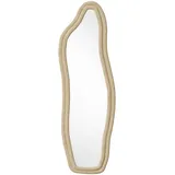 Fortuna Lai Standspiegel, Gold, Holz, 45x140x3 cm, Spiegel, Standspiegel