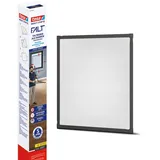 Tesa Fliegengitter Insect Stop FALT Anthrazit 0,8-1,4 x 0,8-1,4 m