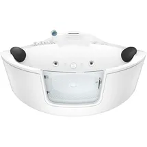 AcquaVapore Whirlpool-Badewanne 140 x 140 cm (W60-SC)
