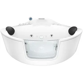 AcquaVapore Whirlpool-Badewanne 140 x 140 cm (W60-SC)