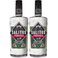 SALITOS Tequila Silver 0,7l - 38% Vol. klarer Premium-Tequila mit milder Süße & leichter Frische - ideal für Shots, Cocktails & Partynächte – Mexikanisches Lebensgefühl in jeder Flasche